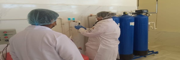 SENASAG Potosí realiza inspección y toma de muestra en la Empresa Fuente Andina S.R.L.  