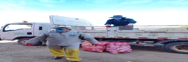 SENASAG Tarija fortalece la gestión adecuada de envases vacíos de uso agrícola en el municipio de Uriondo.  