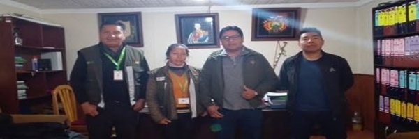 SENASAG Potosí y Gobierno Municipal de Yocalla coordinan acciones en beneficio de la Sanidad Vegetal