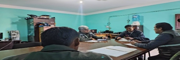 SENASAG Chuquisaca y el Gobierno Autónomo Municipal de Yotala coordinan acciones para fortalecer la sanidad vegetal y la producción agrícola
