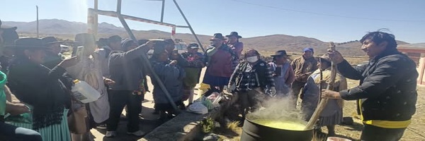 SENASAG POTOSÍ realiza capacitación a productores del municipio de Chaquí.  
