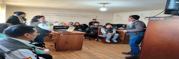 SENASAG Chuquisaca capacita a personal de la Policía Boliviana en procedimientos y normativa vigente  