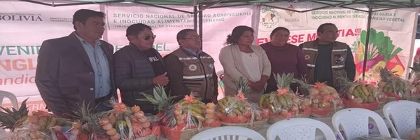 SENASAG Oruro realizó la 11.ª versión de la Feria “Día Nacional de Protección de los Cítricos”