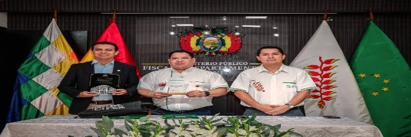 SENASAG y Ministerio Público, firman convenio de cooperación interinstitucional para la ejecución de prácticas laborales y académicas  