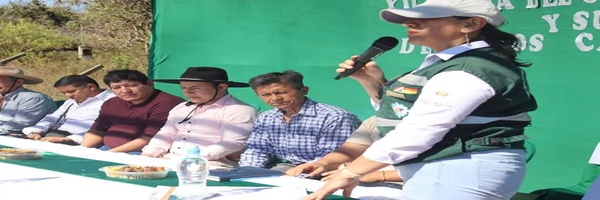 SENASAG Tarija participó de la XII Feria de Ganado Porcino y sus derivados en Campo Largo Municipio de Caraparí Provincia Gran Chaco  