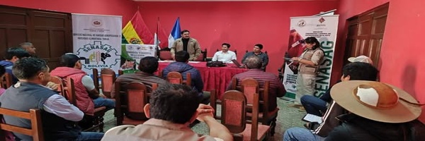 SENASAG Tarija capacita a productores porcícolas en prevención de la rabia en cerdos, su diagnóstico y control  