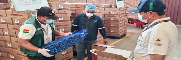 SENASAG Pando realiza Inspección In Situ a empresa exportadora de castaña