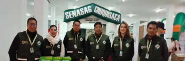SENASAG Chuquisaca participa en FEXPO Sucre 2026  