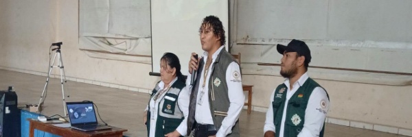 SENASAG Pando realiza taller informativo en unidad Educativa Antonio Vaca Diez