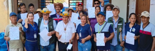 SENASAG La Paz firma convenio interinstitucional con el Gobierno Autónomo Municipal de Guanay  