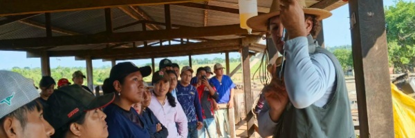 SENASAG capacita a estudiante de la Universidad Amazónica de Pando en Sanidad Animal  