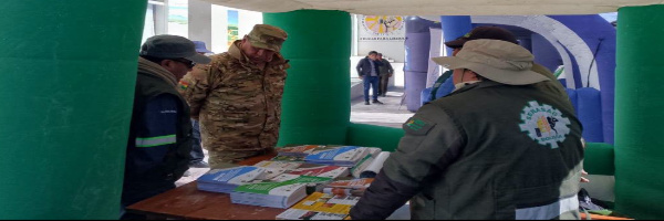 SENASAG Potosí participó activamente en la II Feria de Información, Prevención y Concientización en la Lucha Contra el Contrabando