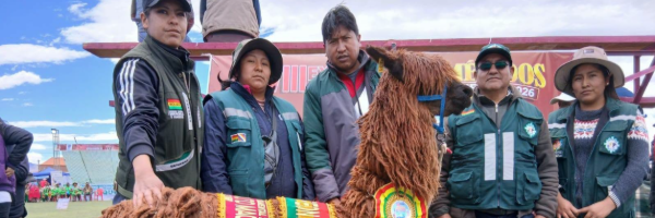 SENASAG Oruro participó de la XVIII Expo Feria Departamental de Camélidos Choquecota 2026  
