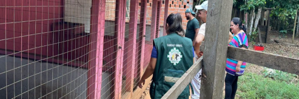 SENASAG Pando, realizó inspección a galleras del municipio del Porvenir  