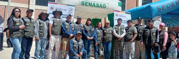 SENASAG POTOSÍ PARTICIPÓ DE LA XVI EXPO FERIA NACIONAL DE CAMELIDOS  