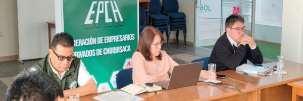 SENASAG Chuquisaca, Empresarios y Gobernación acuerdan trabajo conjunto para fortalecer el aparato productivo de ese departamento  