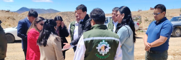 SENASAG y la Alcaldía de Sucre firman intención de convenio para el Laboratorio del Sur  
