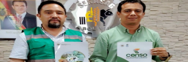 SENASAG Y EL INE UNEN FUERZAS PARA GARANTIZAR EL ÉXITO DEL CENSO AGROPECUARIO 2027.  