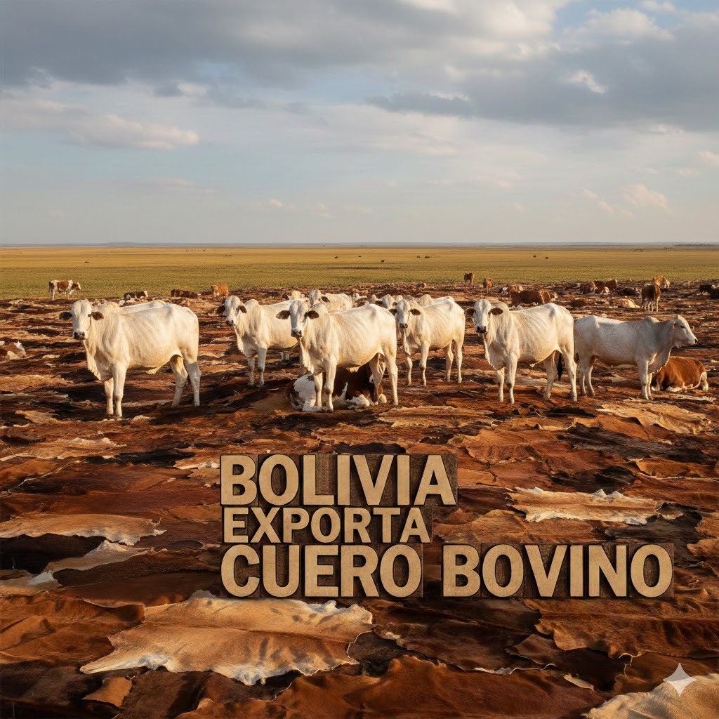 SENASAG CONCLUYE PROTOCOLO SANITARIO PARA EXPORTACIÓN DE CUERO BOLIVIANO HACIA ALEMANIA