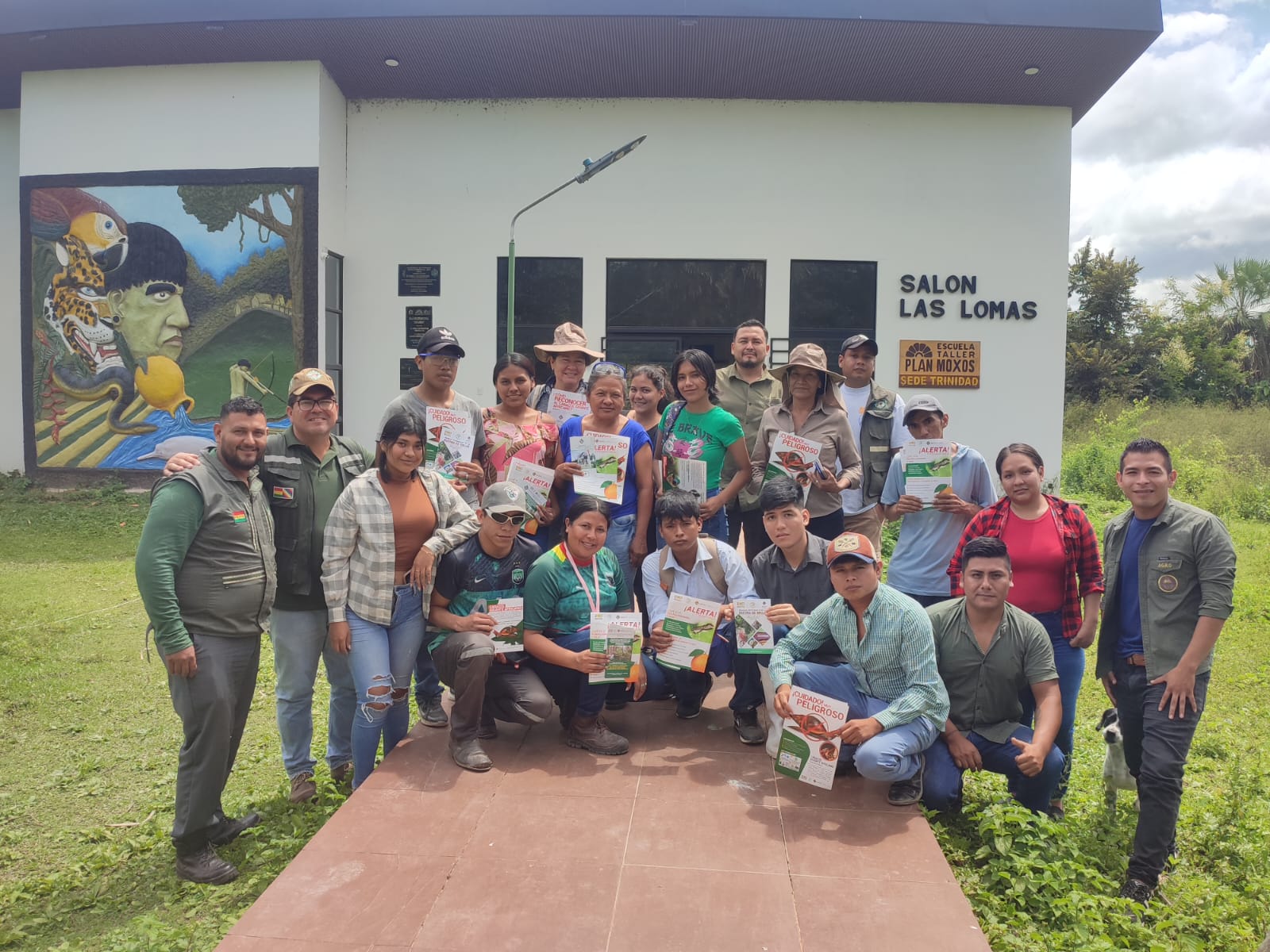 SENASAG BENI CAPACITA A ESTUDIANTES DE LA ESCUELA TALLER PLAN MOXOS EN BUENAS PRÁCTICAS AGRÍCOLAS